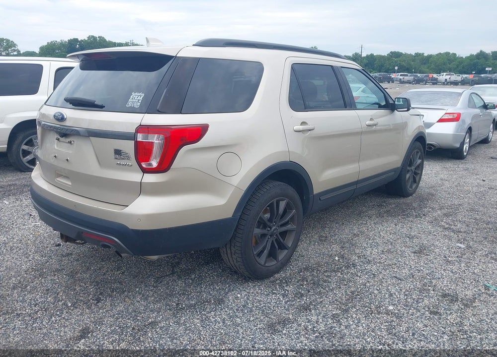 2017 FORD EXPLORER VIN: 1FM5K8D87HGC65169
