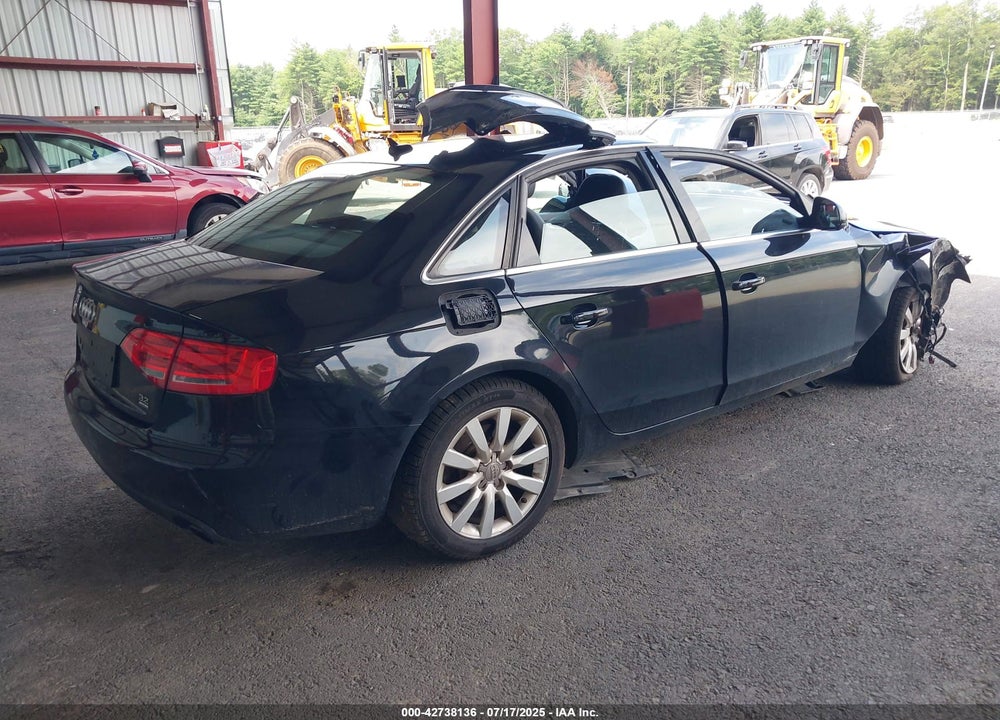 2009 AUDI A4 VIN: WAULK78K19N007820