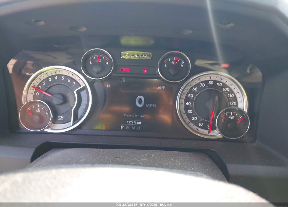 2014 RAM 1500 VIN: 1C6RR7LG9ES342225