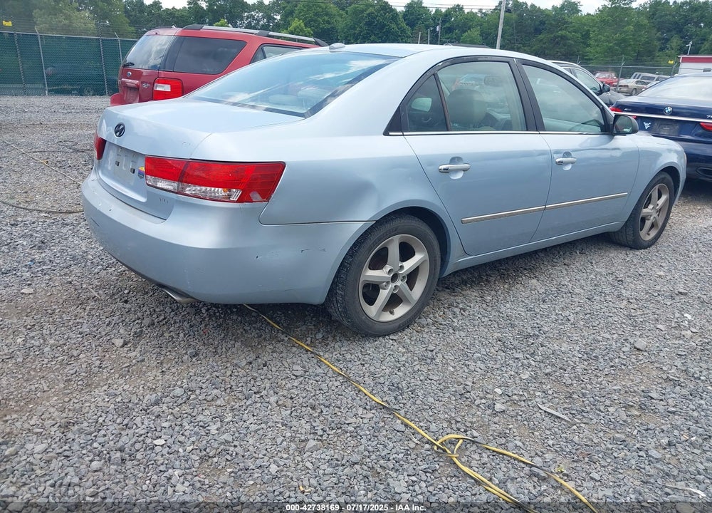 2008 HYUNDAI SONATA VIN: 5NPEU46F98H358063