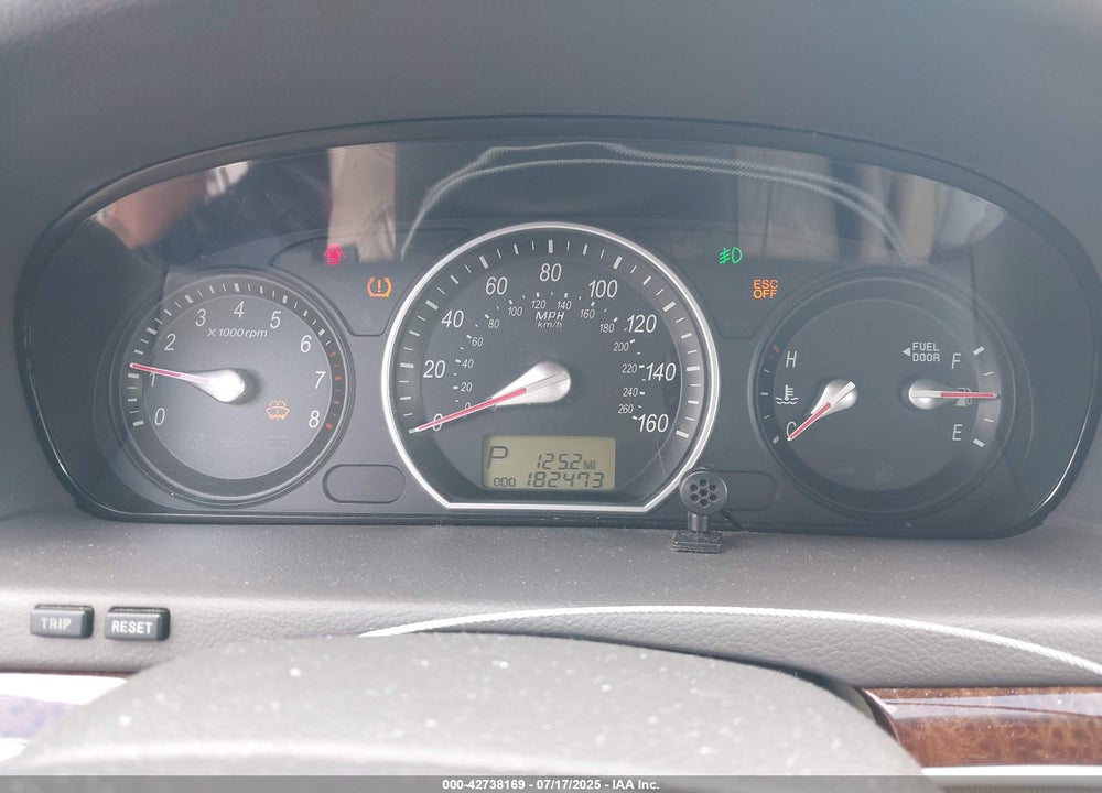 2008 HYUNDAI SONATA VIN: 5NPEU46F98H358063