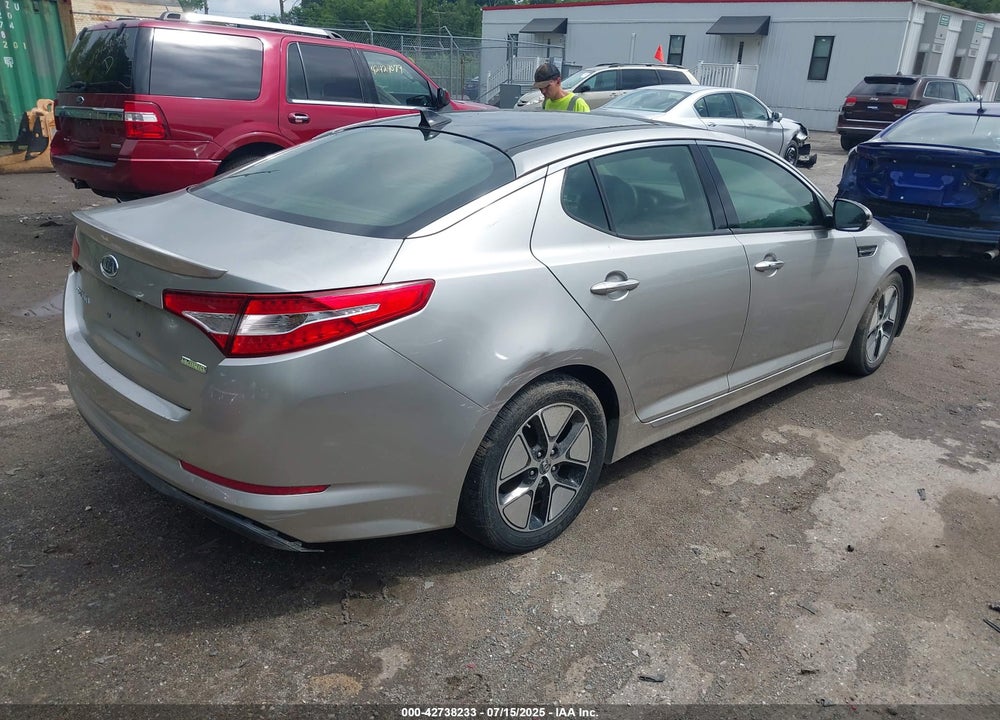 2012 KIA OPTIMA HYBRID VIN: KNAGM4AD6C5014047