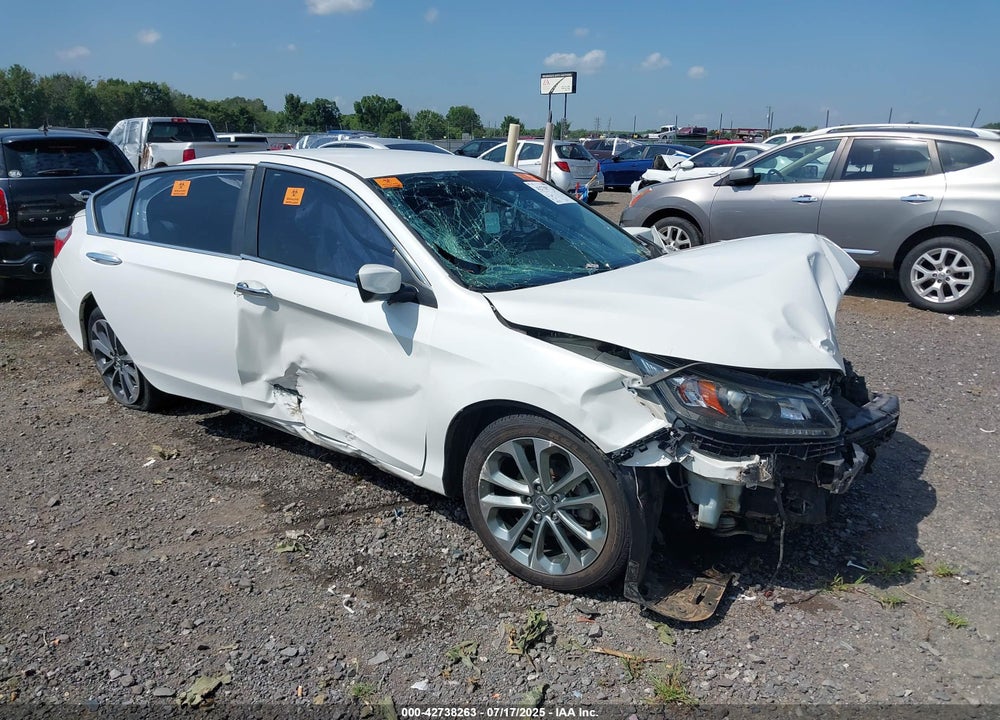 2014 HONDA ACCORD SPORT VIN: 1HGCR2F51EA280144