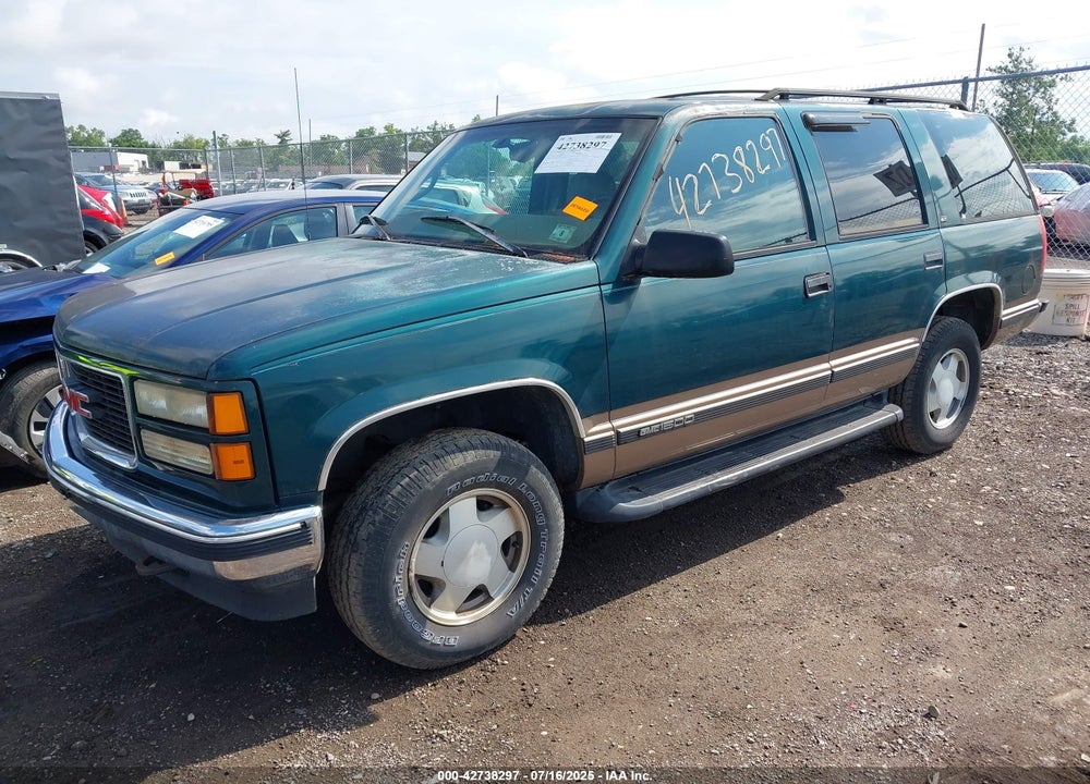1997 GMC YUKON SLE VIN: 1GKEK13R8VJ752342