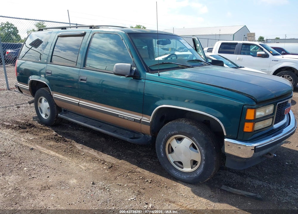 1997 GMC YUKON SLE VIN: 1GKEK13R8VJ752342