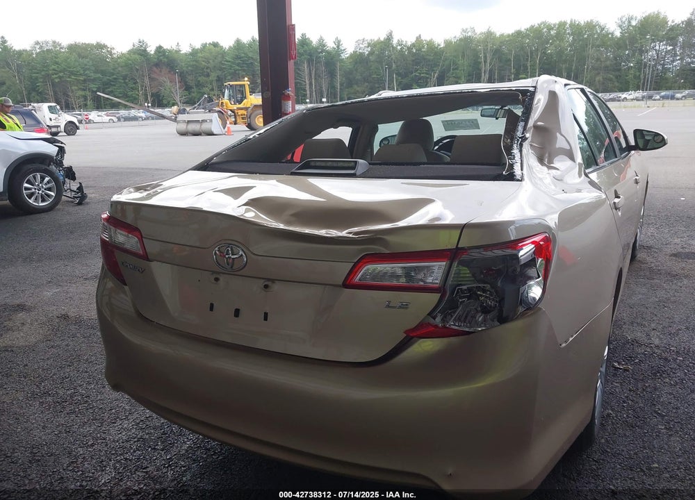 2012 TOYOTA CAMRY LE VIN: 4T1BF1FK5CU519592