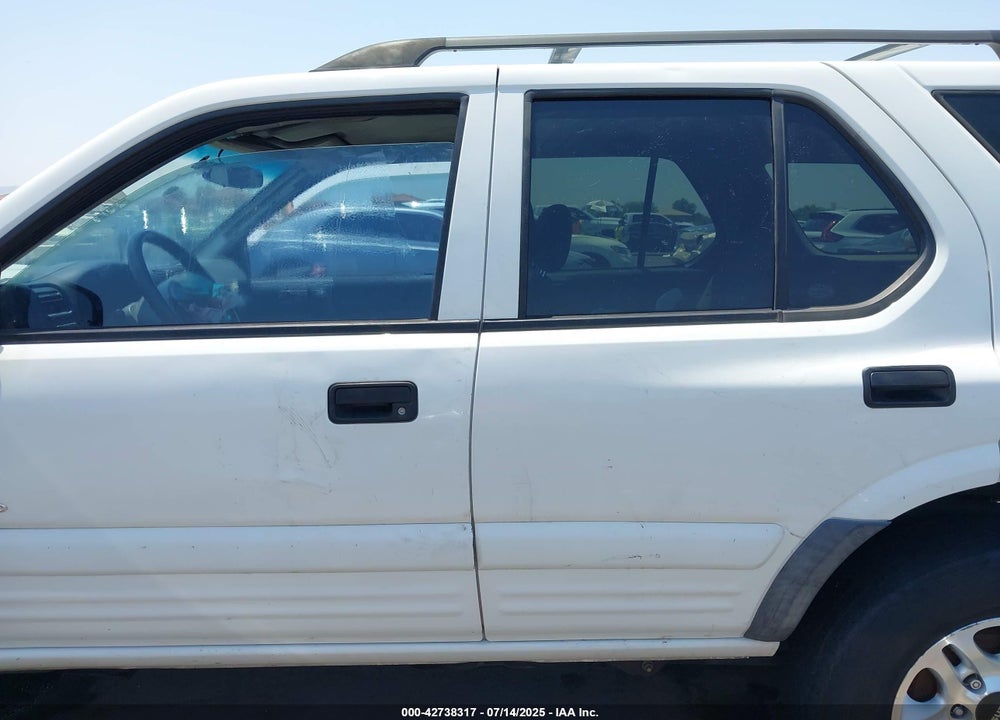 2002 ISUZU RODEO LS 3.2L V6/LSE 3.2L V6/S 3.2L V6 VIN: 4S2CK58W824330756