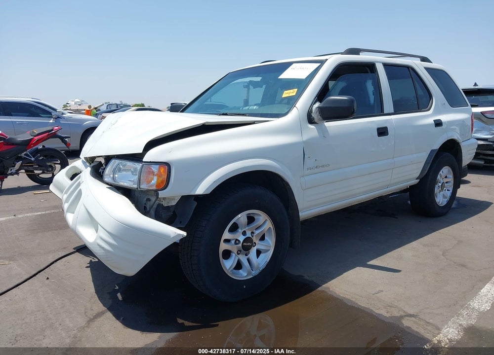 2002 ISUZU RODEO LS 3.2L V6/LSE 3.2L V6/S 3.2L V6 VIN: 4S2CK58W824330756