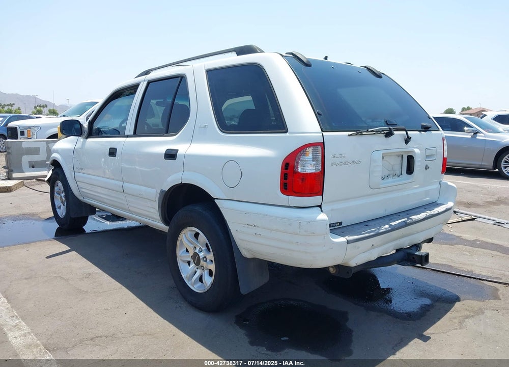 2002 ISUZU RODEO LS 3.2L V6/LSE 3.2L V6/S 3.2L V6 VIN: 4S2CK58W824330756