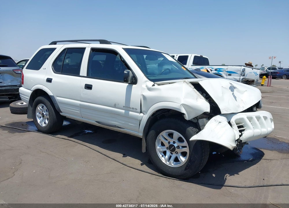 2002 ISUZU RODEO LS 3.2L V6/LSE 3.2L V6/S 3.2L V6 VIN: 4S2CK58W824330756