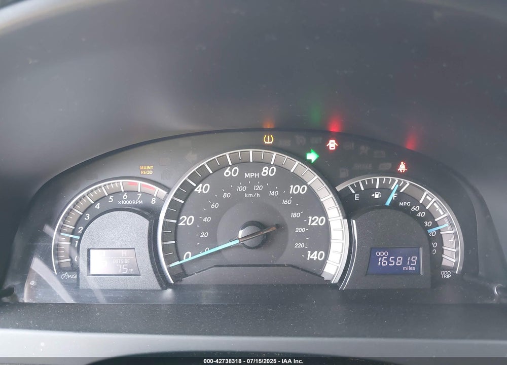 2013 TOYOTA CAMRY VIN: 4T1BF1FK8DU660271