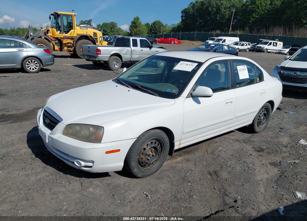 2006 HYUNDAI ELANTRA GLS/LIMITED VIN: KMHDN46D76U345446