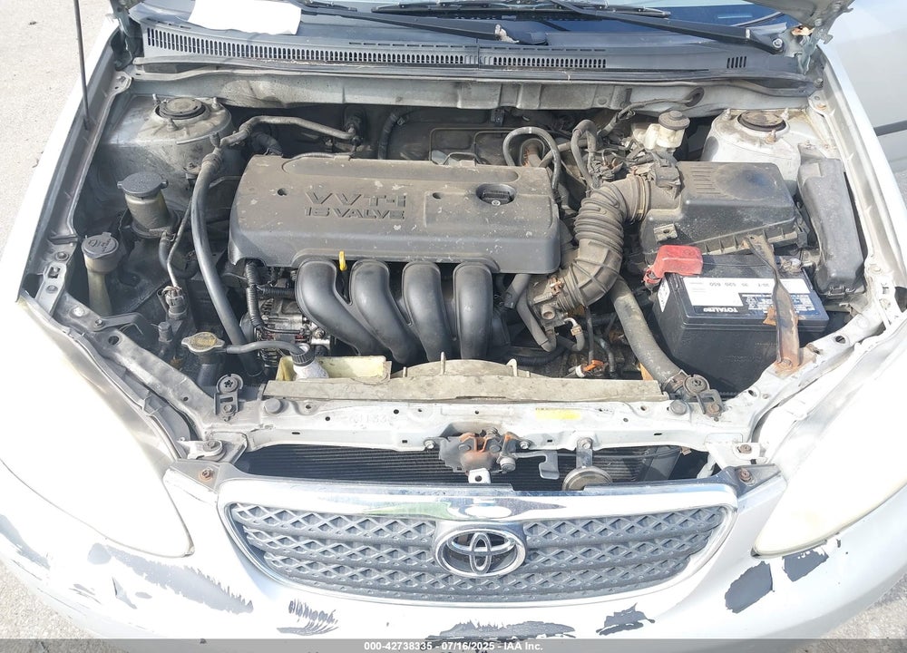 2007 TOYOTA COROLLA VIN: 2T1BR32E97C762347