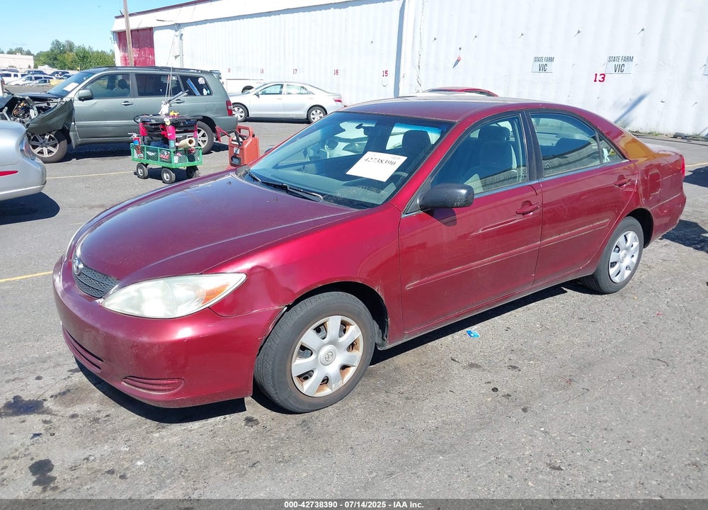 2003 TOYOTA CAMRY LE VIN: 4T1BE32K13U256845