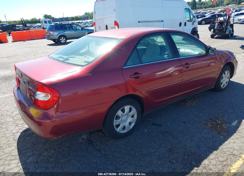2003 TOYOTA CAMRY LE VIN: 4T1BE32K13U256845