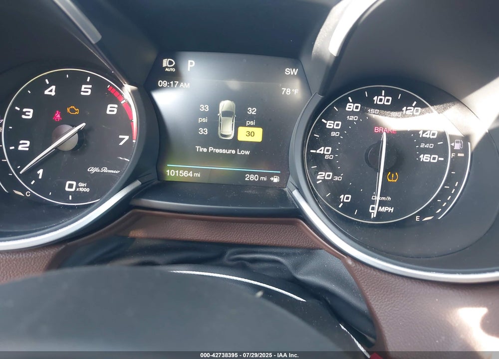 2019 ALFA ROMEO STELVIO VIN: ZASPAKBN5K7C71654