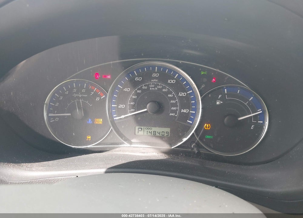 2011 SUBARU FORESTER VIN: JF2SHADC9BH758484