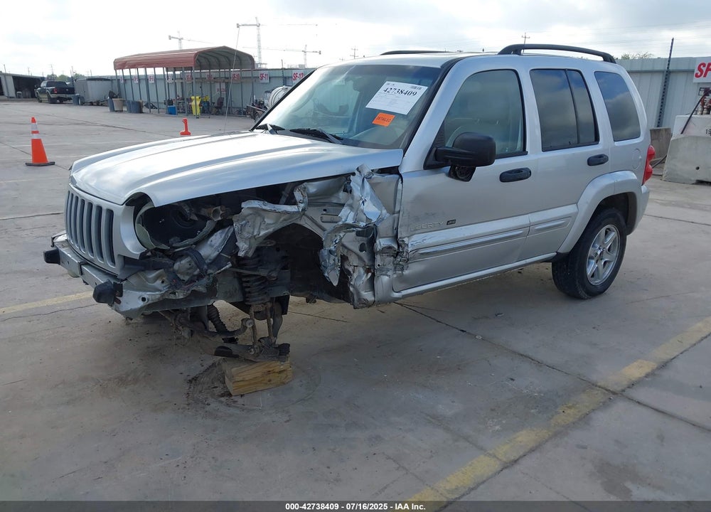 2003 JEEP LIBERTY LIMITED EDITION VIN: 1J8GK58K13W555710