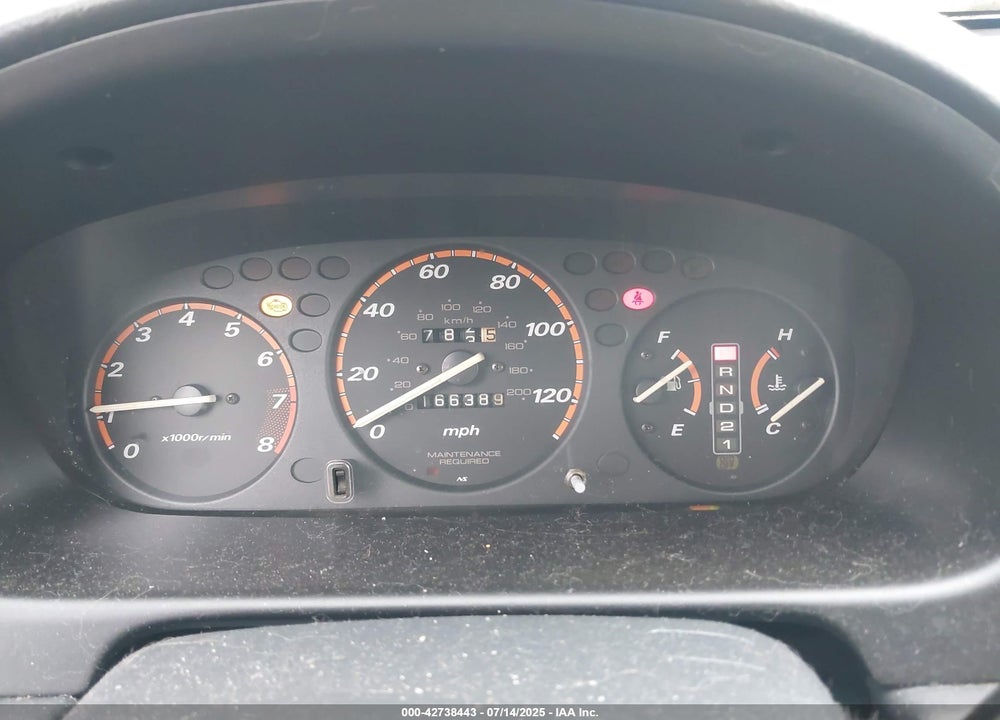 2001 HONDA CR-V LX VIN: JHLRD28461S020163