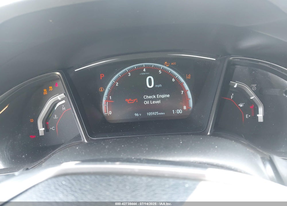 2018 HONDA CIVIC VIN: SHHFK7H90JU412520
