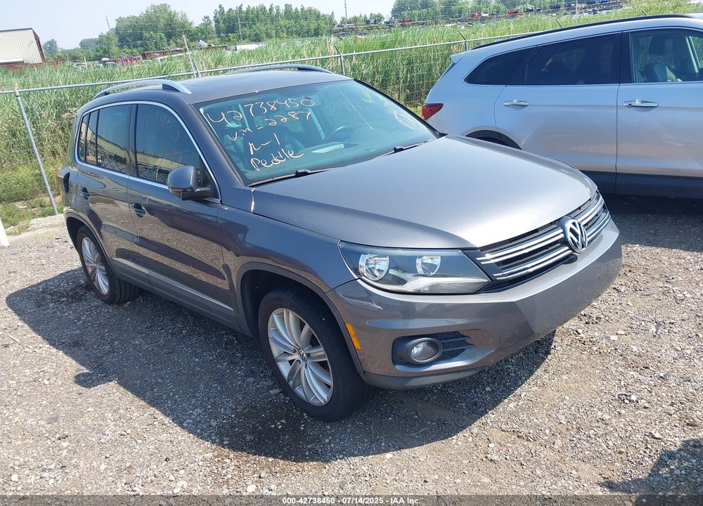 2012 VOLKSWAGEN TIGUAN SE VIN: WVGAV7AX0CW002287
