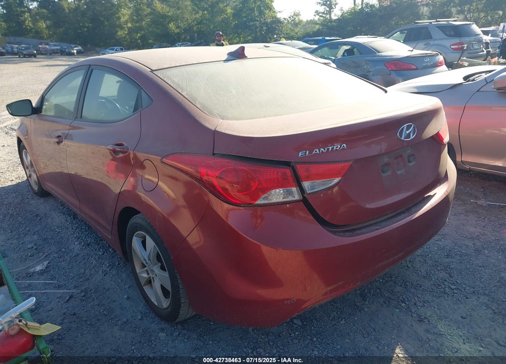 2011 HYUNDAI ELANTRA VIN: KMHDH4AE0BU098742