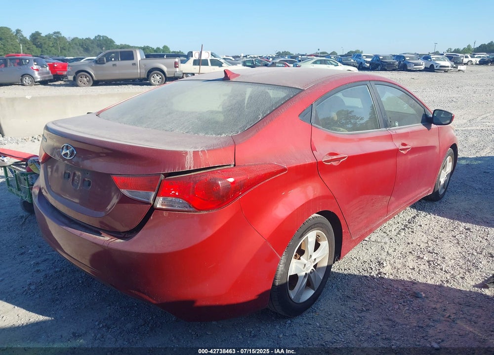 2011 HYUNDAI ELANTRA VIN: KMHDH4AE0BU098742