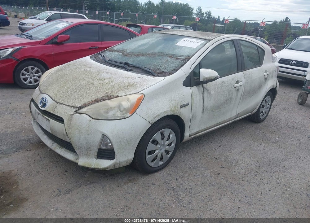 2013 TOYOTA PRIUS C VIN: JTDKDTB35D1542832