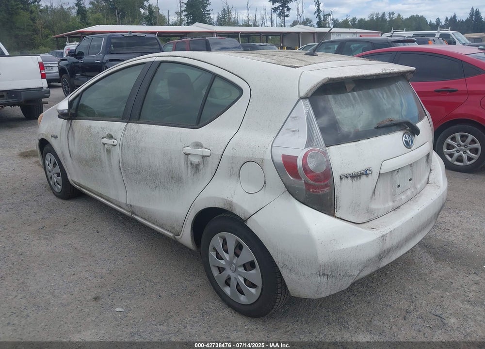 2013 TOYOTA PRIUS C VIN: JTDKDTB35D1542832