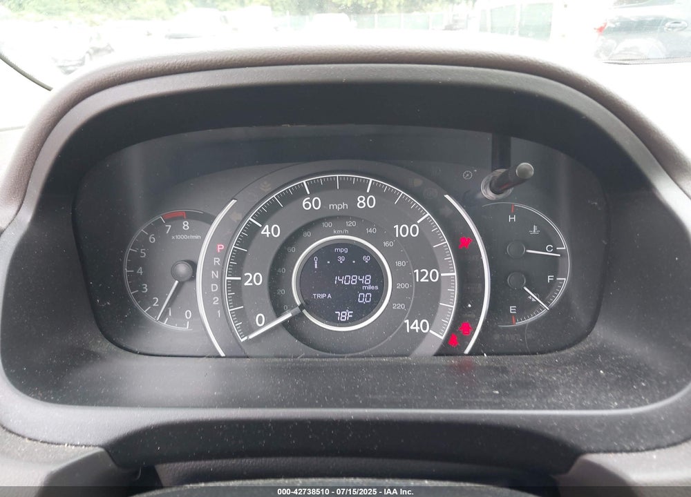 2013 HONDA CR-V EX-L VIN: 5J6RM4H78DL034528
