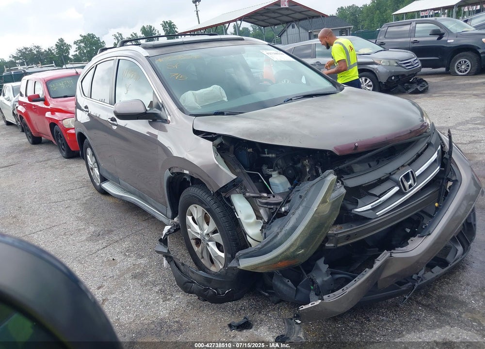 2013 HONDA CR-V EX-L VIN: 5J6RM4H78DL034528
