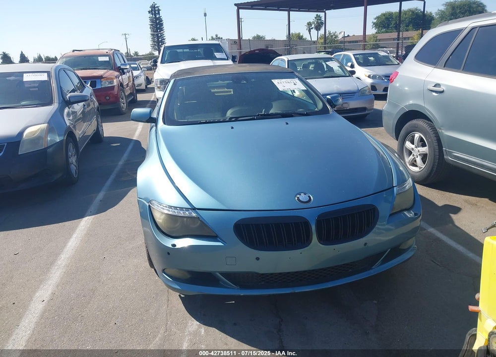 2008 BMW 650I VIN: WBAEB53518CX61065