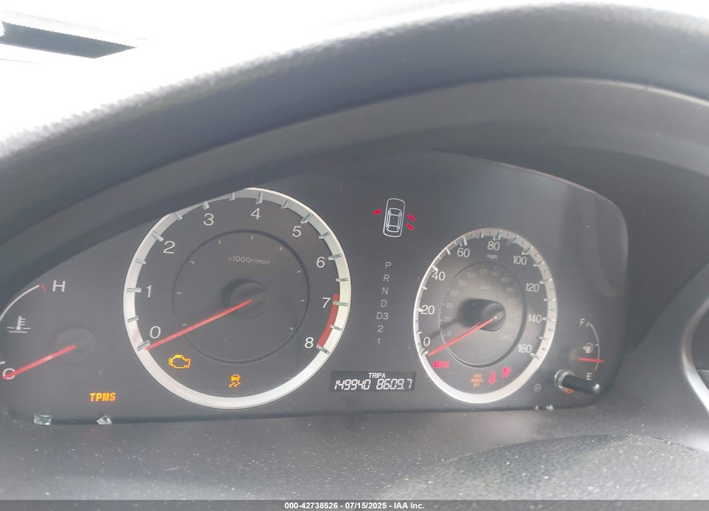 2012 HONDA ACCORD 2.4 SE VIN: 1HGCP2F66CA071042