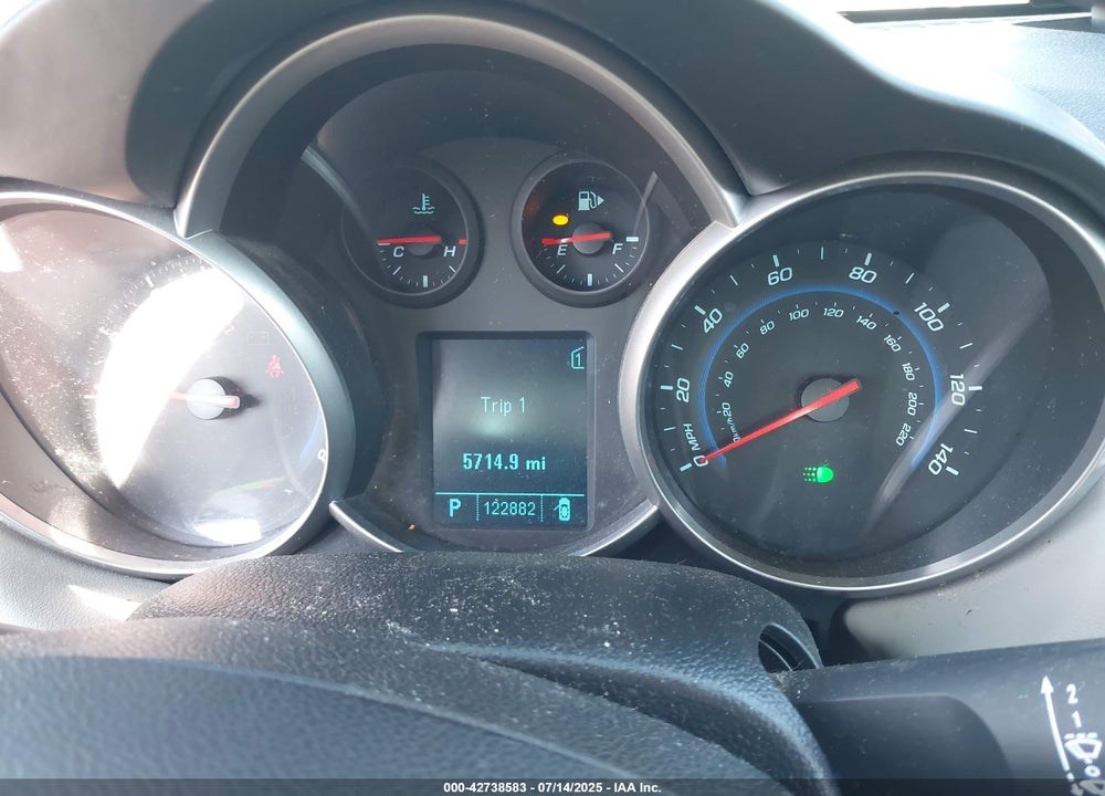 2011 CHEVROLET CRUZE VIN: 1G1PC5SHXB7194268