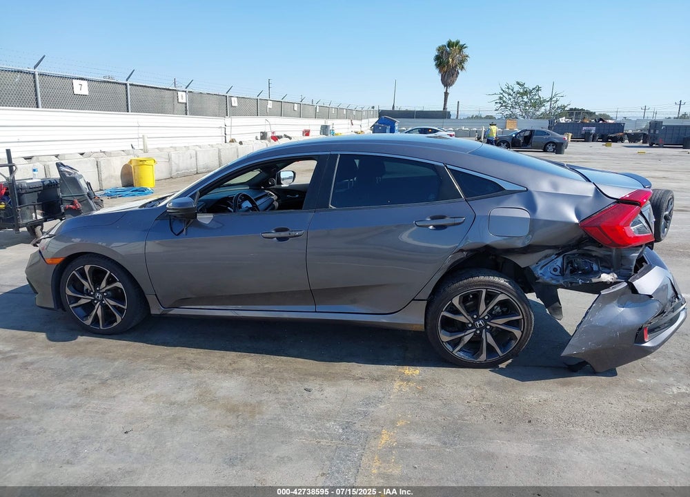 2019 HONDA CIVIC VIN: 2HGFC2F86KH537885