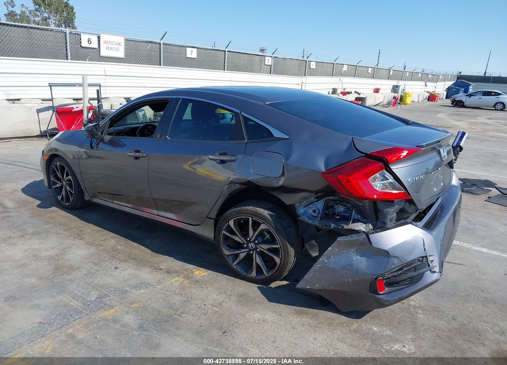 2019 HONDA CIVIC VIN: 2HGFC2F86KH537885