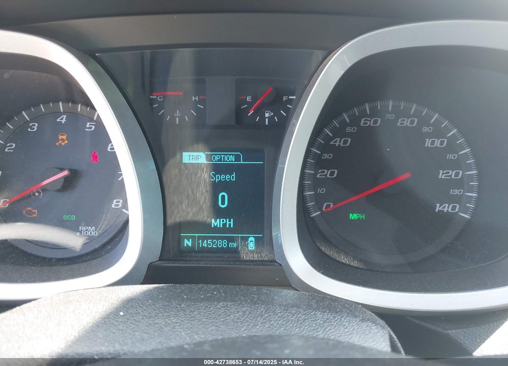 2014 CHEVROLET EQUINOX VIN: 2GNALCEK0E6197121