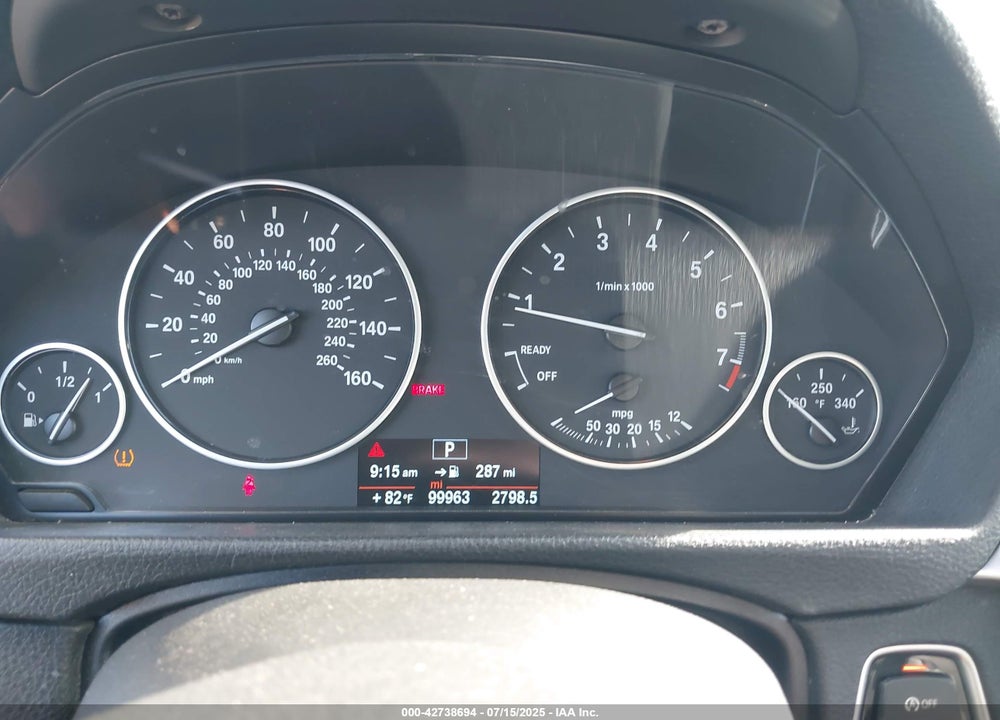 2014 BMW 3 SERIES VIN: WBA3B5C59EP544228
