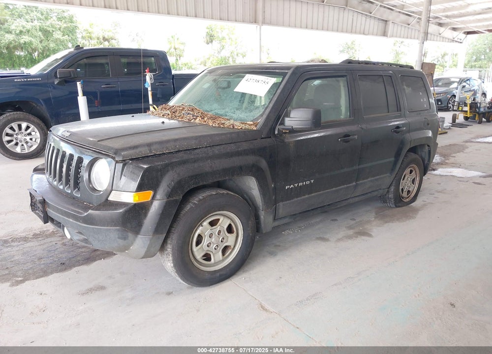 2016 JEEP PATRIOT VIN: 1C4NJPBA5GD693605
