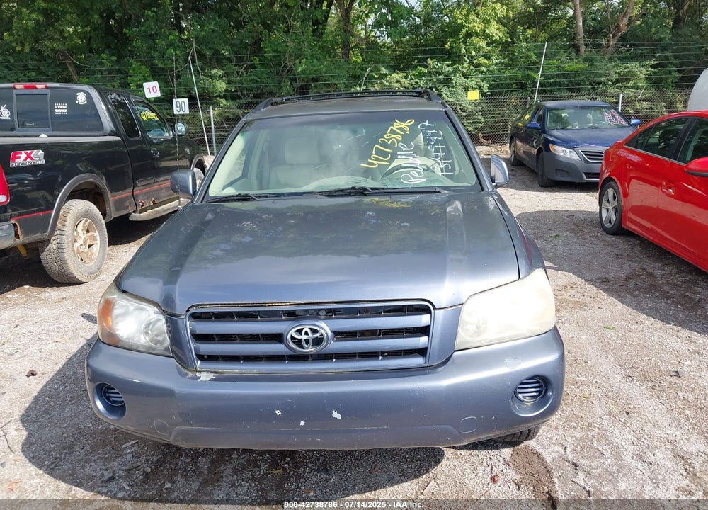 2005 TOYOTA HIGHLANDER V6 VIN: JTEDP21A250074197