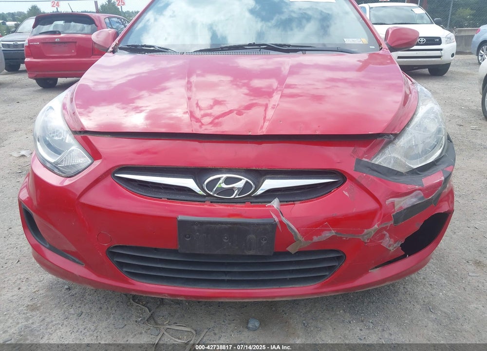 2012 HYUNDAI ACCENT VIN: KMHCT4AE5CU086534