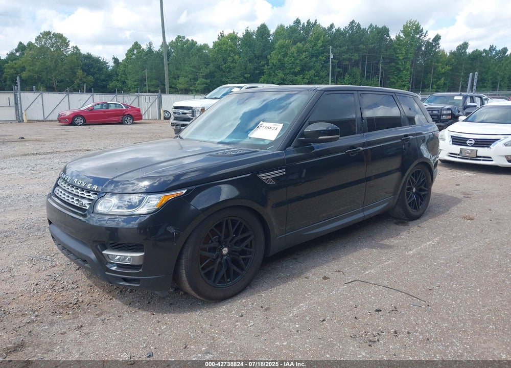 2015 LAND ROVER RANGE ROVER SPORT VIN: SALWR2VF0FA527301