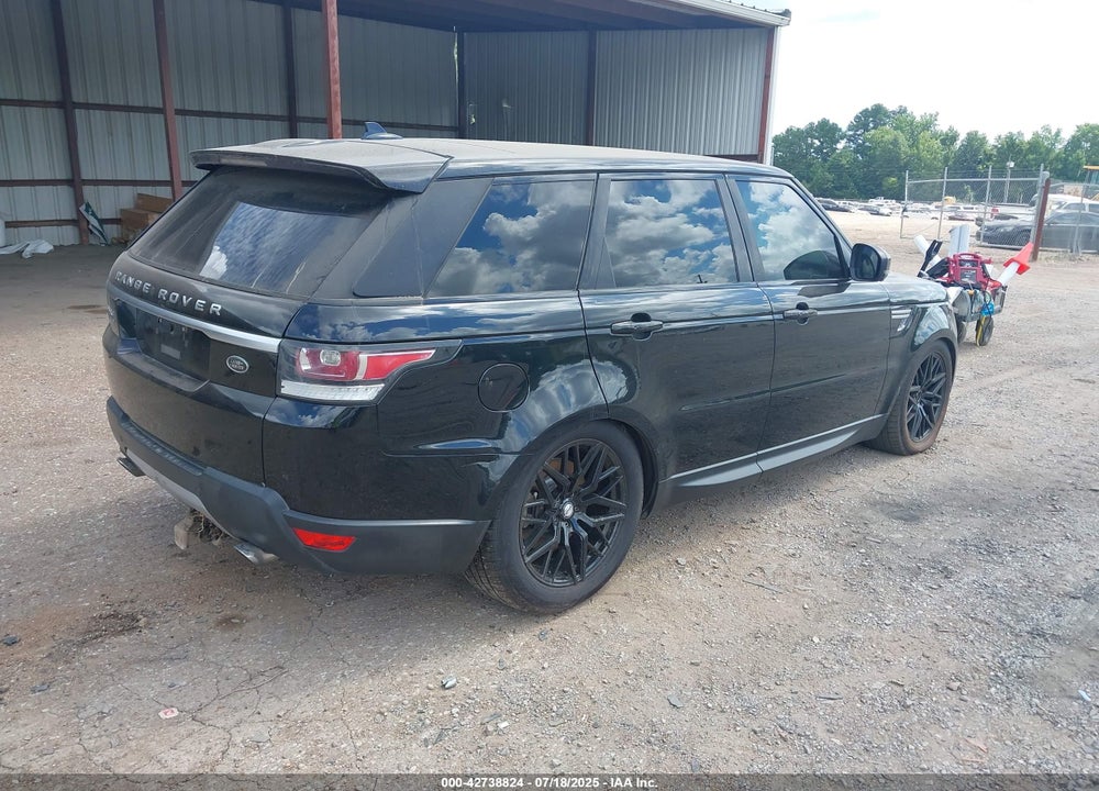2015 LAND ROVER RANGE ROVER SPORT VIN: SALWR2VF0FA527301