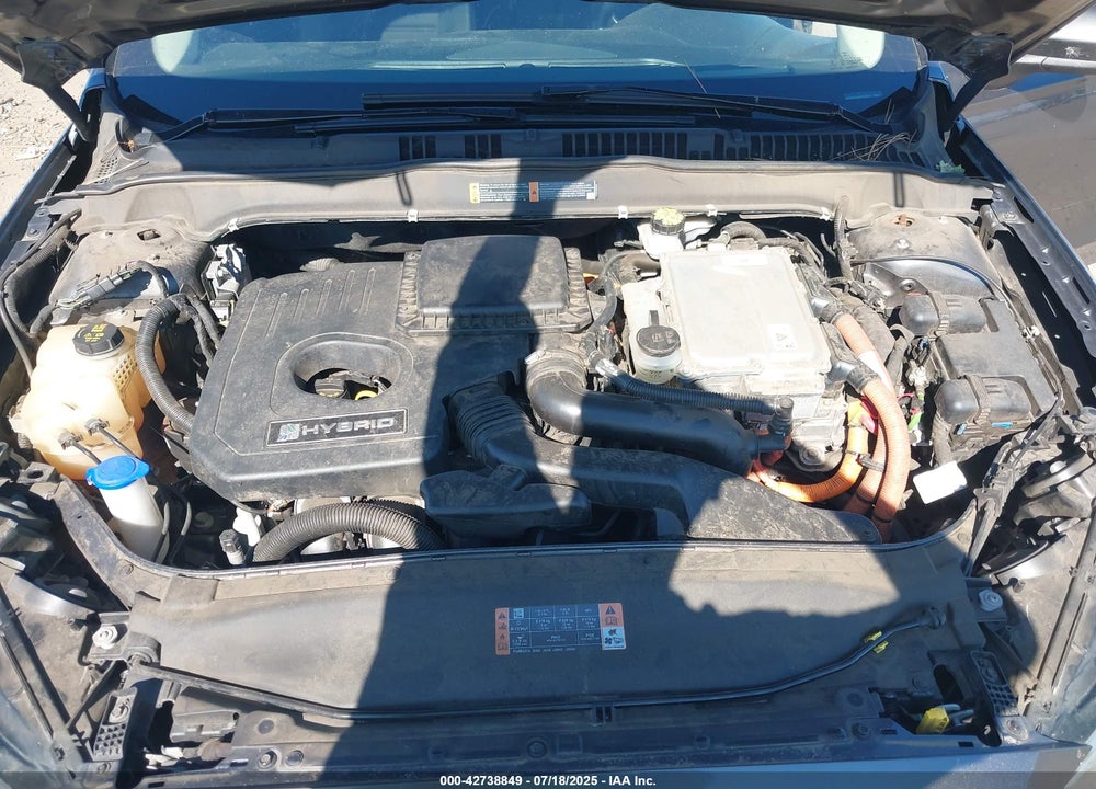 2019 FORD FUSION HYBRID VIN: 3FA6P0LU7KR105972