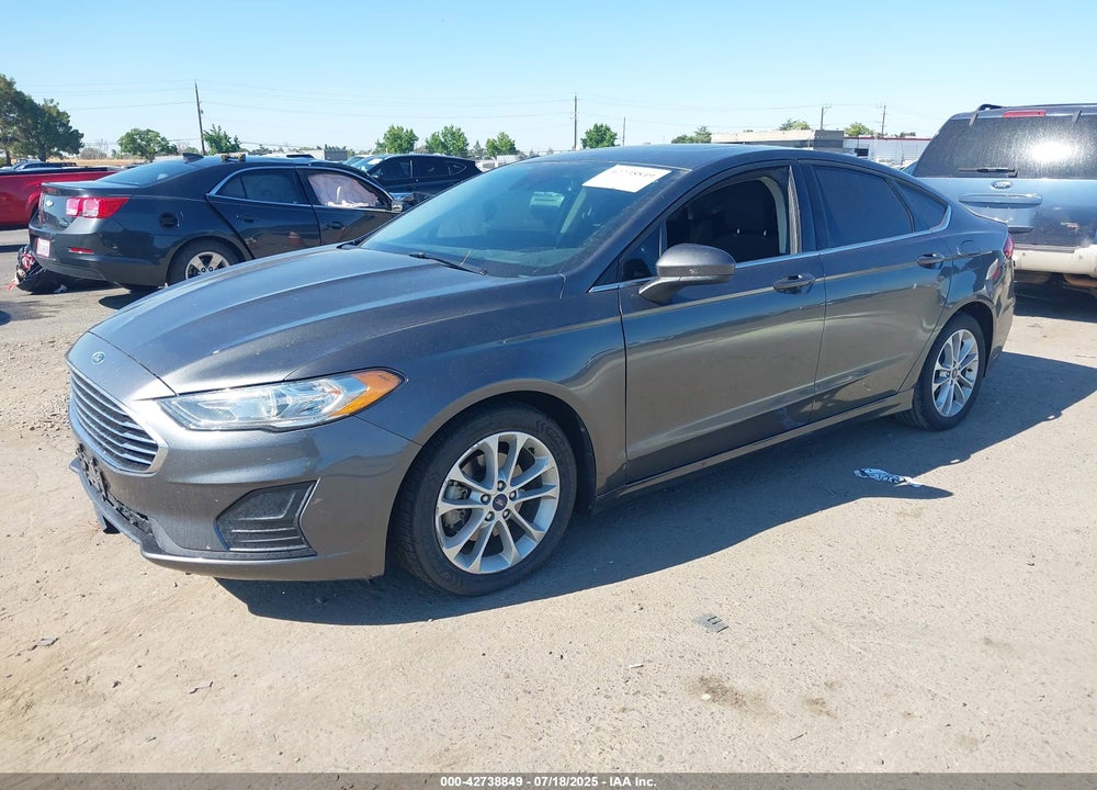 2019 FORD FUSION HYBRID VIN: 3FA6P0LU7KR105972