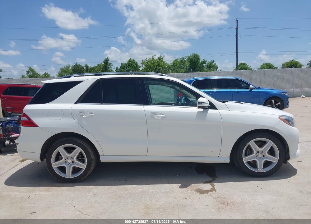 2015 MERCEDES-BENZ ML-CLASS VIN: 4JGDA5GB9FA514141