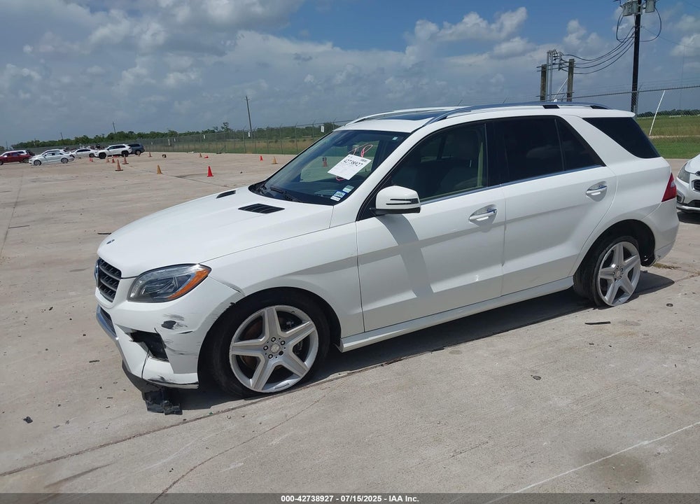 2015 MERCEDES-BENZ ML-CLASS VIN: 4JGDA5GB9FA514141