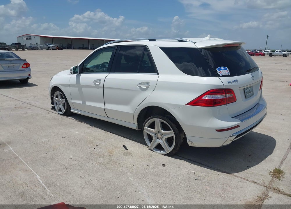 2015 MERCEDES-BENZ ML-CLASS VIN: 4JGDA5GB9FA514141