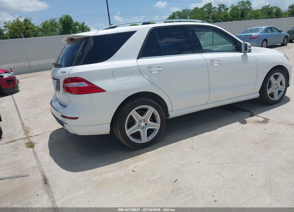 2015 MERCEDES-BENZ ML-CLASS VIN: 4JGDA5GB9FA514141