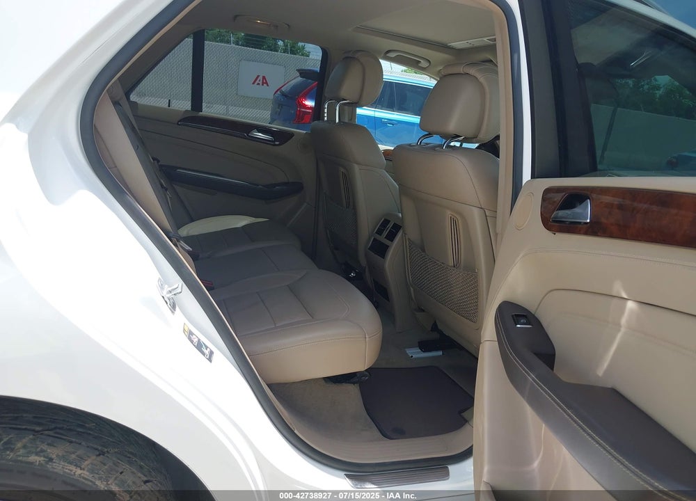 2015 MERCEDES-BENZ ML-CLASS VIN: 4JGDA5GB9FA514141